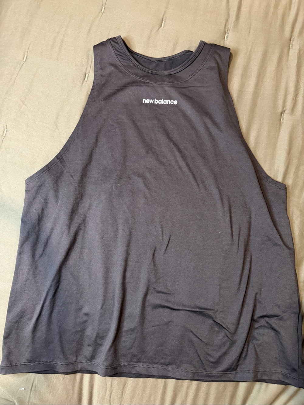 New Balance Black Women's Scoop Neck Tank Top